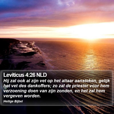 Leviticus 4:26 NLD Bible Verse Image