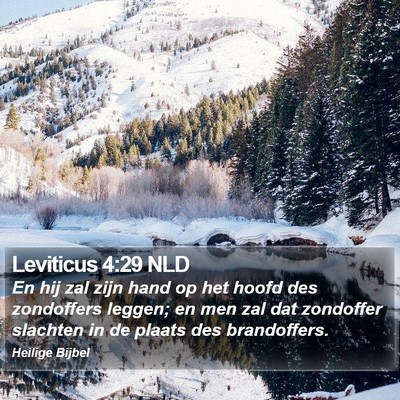 Leviticus 4:29 NLD Bible Verse Image