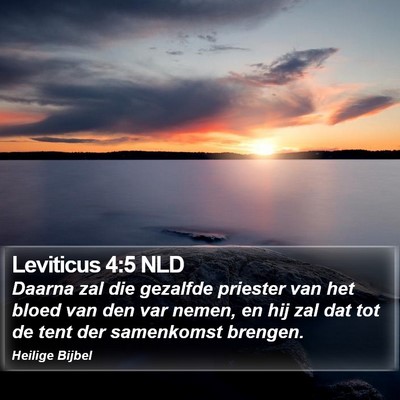 Leviticus 4:5 NLD Bible Verse Image
