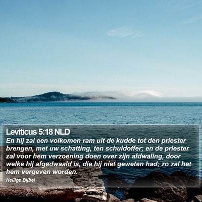 Leviticus 5:18 NLD Bible Verse Image