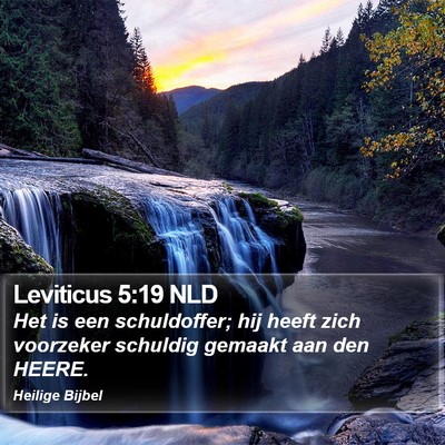 Leviticus 5:19 NLD Bible Verse Image