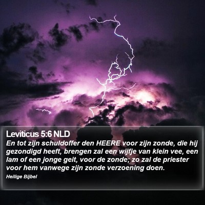 Leviticus 5:6 NLD Bible Verse Image