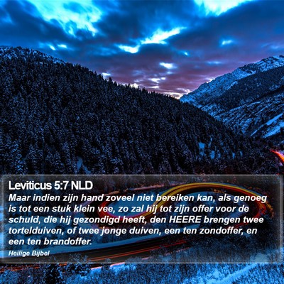 Leviticus 5:7 NLD Bible Verse Image