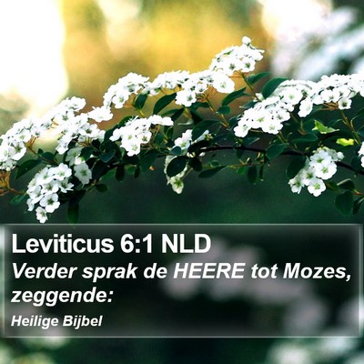 Leviticus 6:1 NLD Bible Verse Image