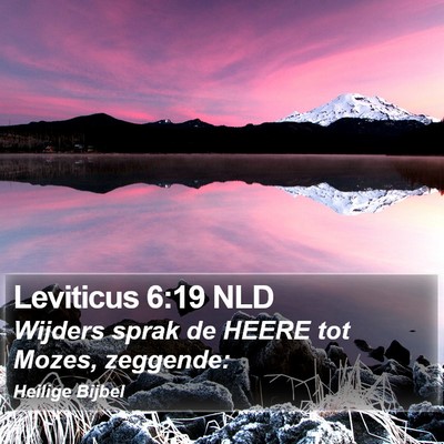 Leviticus 6:19 NLD Bible Verse Image