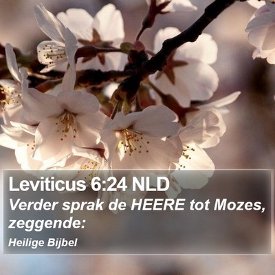 Leviticus 6:24 NLD Bible Verse Image
