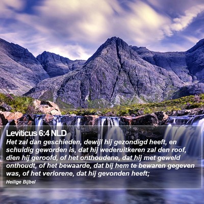 Leviticus 6:4 NLD Bible Verse Image