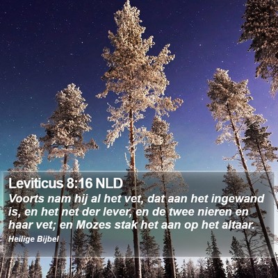 Leviticus 8:16 NLD Bible Verse Image