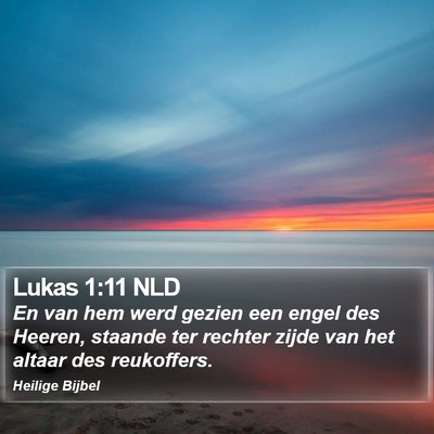 Lukas 1:11 NLD Bible Verse Image