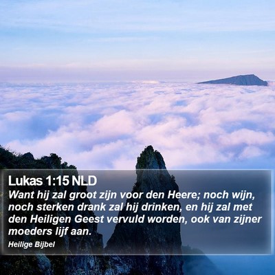 Lukas 1:15 NLD Bible Verse Image