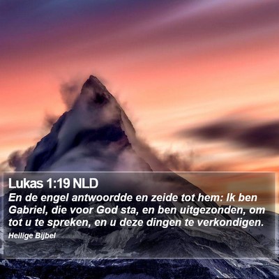 Lukas 1:19 NLD Bible Verse Image