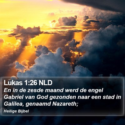 Lukas 1:26 NLD Bible Verse Image