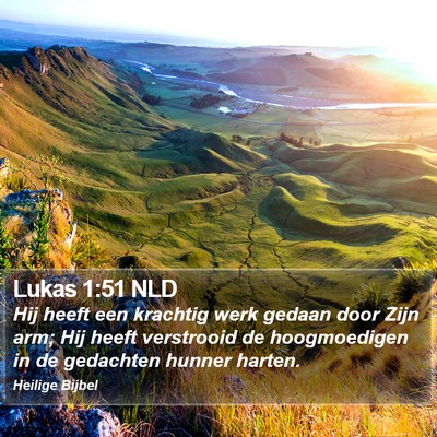Lukas 1:51 NLD Bible Verse Image