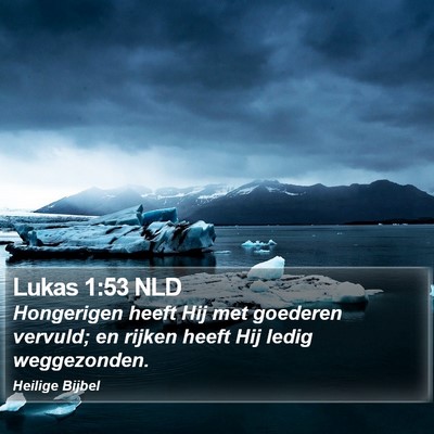 Lukas 1:53 NLD Bible Verse Image