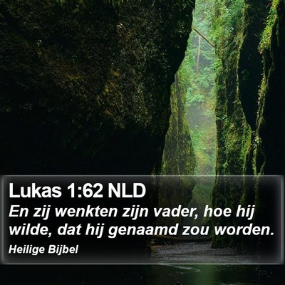 Lukas 1:62 NLD Bible Verse Image
