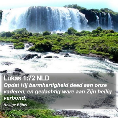 Lukas 1:72 NLD Bible Verse Image