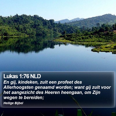 Lukas 1:76 NLD Bible Verse Image