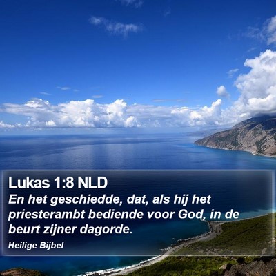 Lukas 1:8 NLD Bible Verse Image