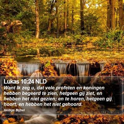 Lukas 10:24 NLD Bible Verse Image