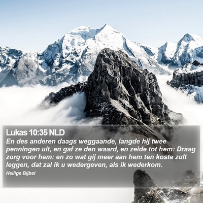 Lukas 10:35 NLD Bible Verse Image