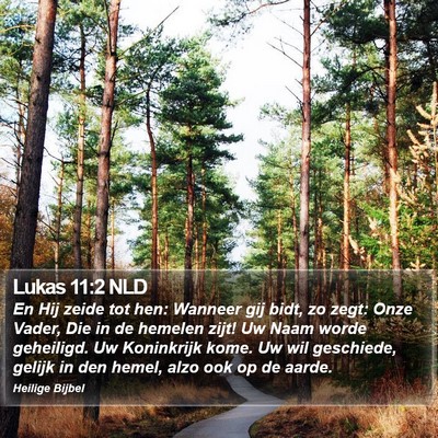 Lukas 11:2 NLD Bible Verse Image