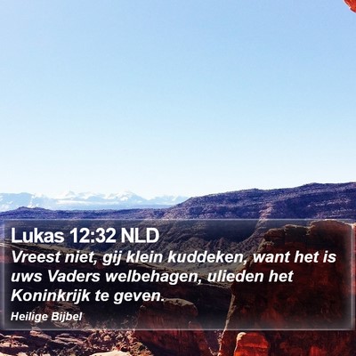 Lukas 12:32 NLD Bible Verse Image