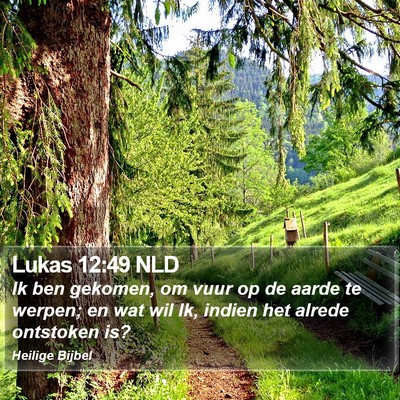 Lukas 12:49 NLD Bible Verse Image