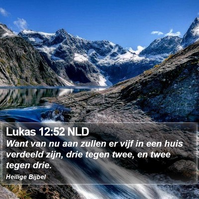 Lukas 12:52 NLD Bible Verse Image