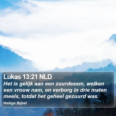 Lukas 13:21 NLD Bible Verse Image
