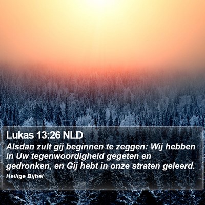 Lukas 13:26 NLD Bible Verse Image