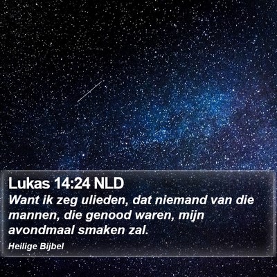 Lukas 14:24 NLD Bible Verse Image