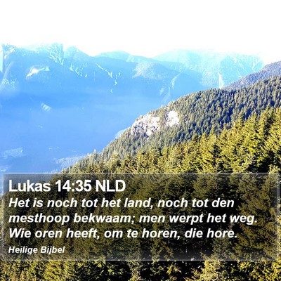Lukas 14:35 NLD Bible Verse Image