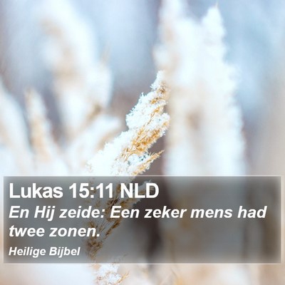 Lukas 15:11 NLD Bible Verse Image