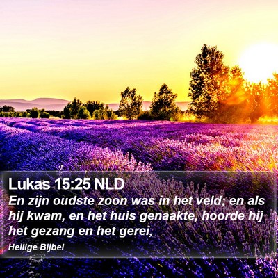 Lukas 15:25 NLD Bible Verse Image