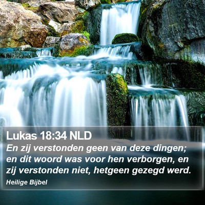 Lukas 18:34 NLD Bible Verse Image