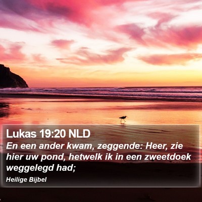 Lukas 19:20 NLD Bible Verse Image