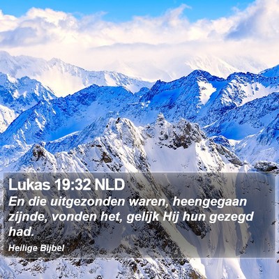 Lukas 19:32 NLD Bible Verse Image
