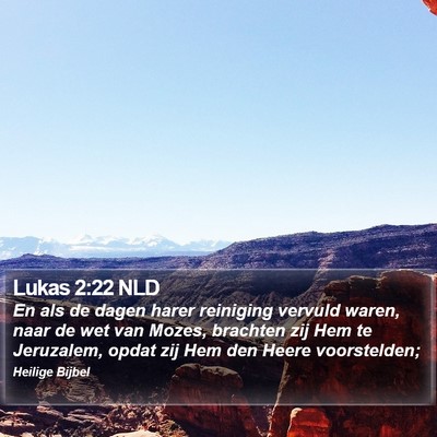 Lukas 2:22 NLD Bible Verse Image