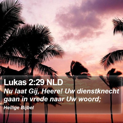 Lukas 2:29 NLD Bible Verse Image