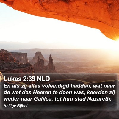 Lukas 2:39 NLD Bible Verse Image