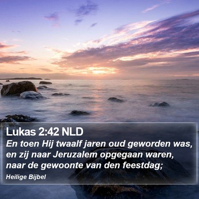 Lukas 2:42 NLD Bible Verse Image