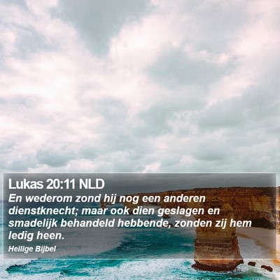 Lukas 20:11 NLD Bible Verse Image