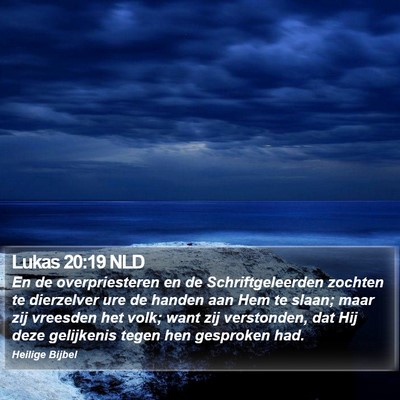 Lukas 20:19 NLD Bible Verse Image