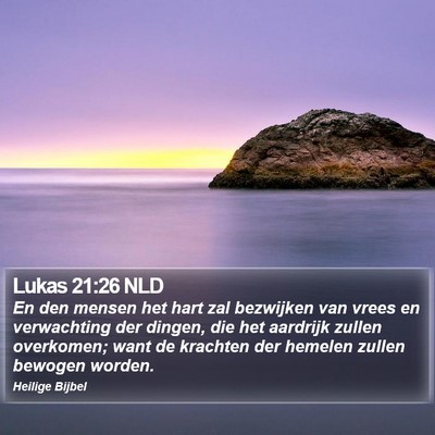 Lukas 21:26 NLD Bible Verse Image