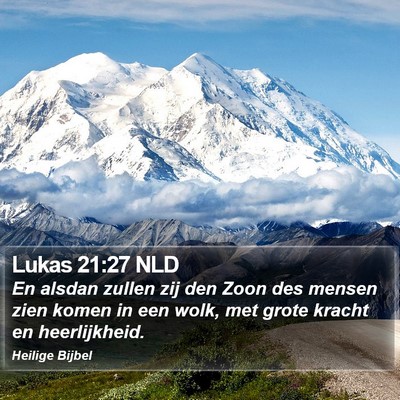 Lukas 21:27 NLD Bible Verse Image