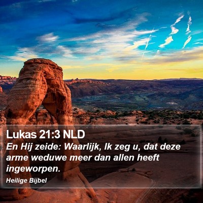 Lukas 21:3 NLD Bible Verse Image