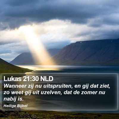 Lukas 21:30 NLD Bible Verse Image
