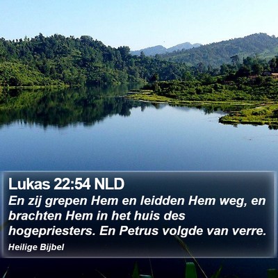 Lukas 22:54 NLD Bible Verse Image