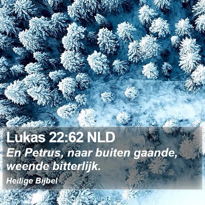 Lukas 22:62 NLD Bible Verse Image