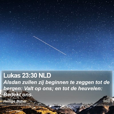 Lukas 23:30 NLD Bible Verse Image